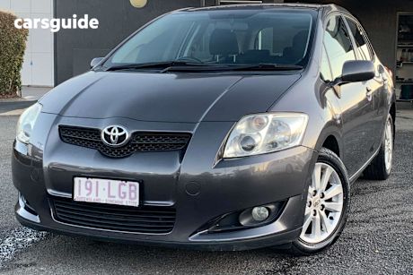 Grey 2007 Toyota Corolla Hatch CONQUEST F