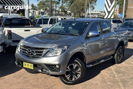 Silver 2018 Mazda BT-50 Dual Cab Utility Xtr (4X4)