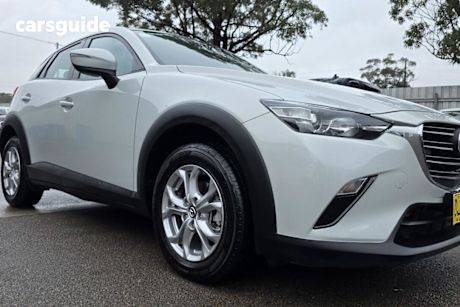 White 2023 Mazda CX-3 Wagon G20 Pure