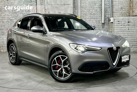Grey 2017 Alfa Romeo Stelvio SUV FIRST EDITION 4X4