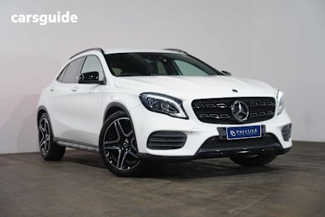 White 2017 Mercedes-Benz GLA220 Wagon D