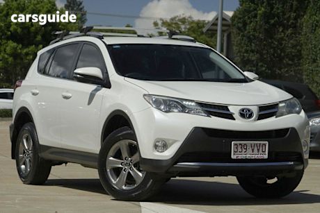 White 2015 Toyota RAV4 Wagon Gxl (2Wd)