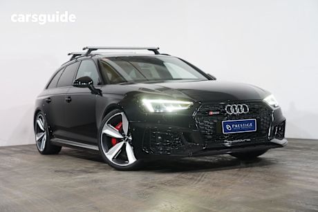 Black 2018 Audi RS4 Wagon Avant Quattro