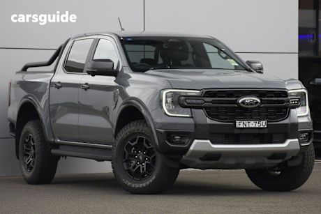 Grey 2024 Ford Ranger Ute Tray TREMOR 4X4
