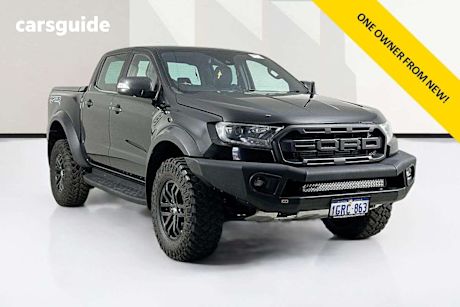 Black 2018 Ford Ranger Double Cab Pick Up Raptor 2.0 (4X4)