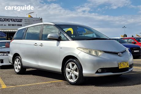Silver 2006 Toyota Tarago Wagon Gli