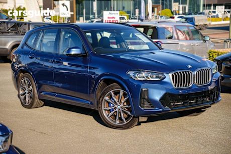 Blue 2022 BMW X3 SUV XDRIVE30I M SPORT 4X4