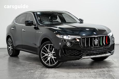 Black 2021 Maserati Levante Wagon