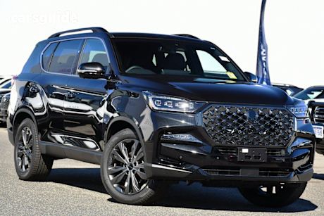 Black 2024 Ssangyong Rexton Wagon Ultimate Sport Pack (4Wd)