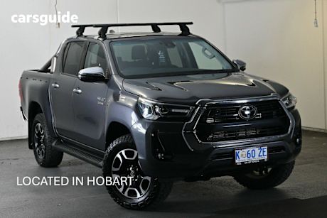 Grey 2021 Toyota Hilux Ute Tray SR5 4X4