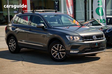 Grey 2017 Volkswagen Tiguan Wagon 110 Tdi Comfortline