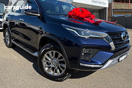 Blue 2024 Toyota Fortuner SUV CRUSADE 4X4