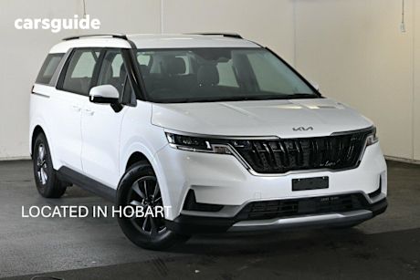 White 2021 Kia Carnival Wagon S