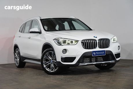 White 2016 BMW X1 Wagon Sdrive 18D