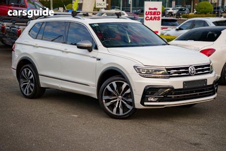 White 2019 Volkswagen Tiguan Wagon Allspace 162 Tsi Highline