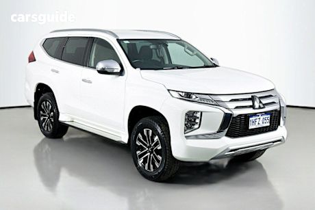 White 2021 Mitsubishi Pajero Sport Wagon Gls (4X4) 7 Seat