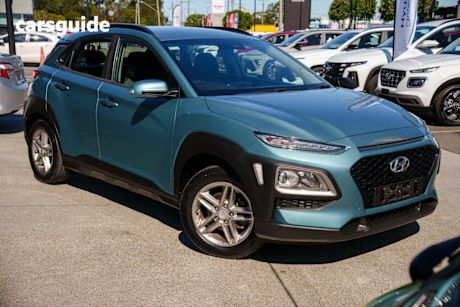 Blue 2017 Hyundai Kona Wagon Active