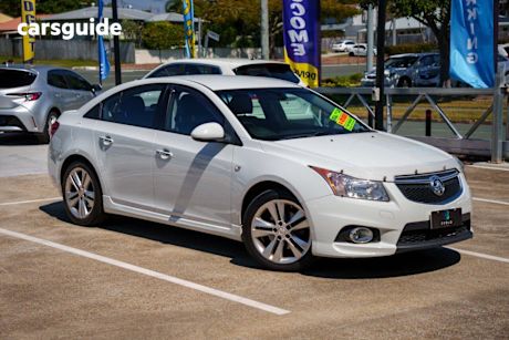 White 2013 Holden Cruze Sedan Sri V