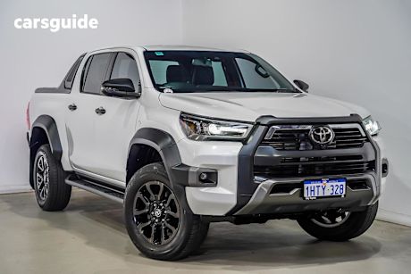White 2022 Toyota Hilux Double Cab Pick Up Rogue (4X4)