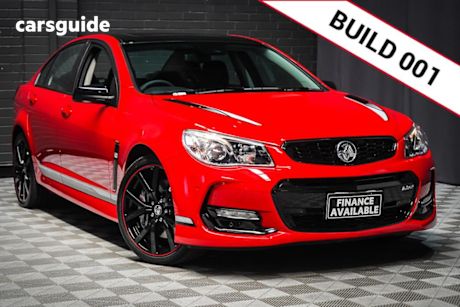 Red 2017 Holden Commodore Sedan Ss-V Redline Motorsport Edt