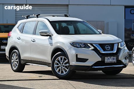 White 2019 Nissan X-Trail Wagon St 7 Seat (2Wd)