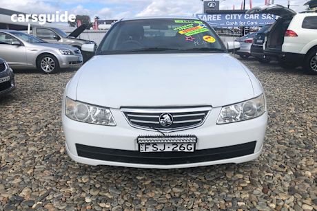 White 2003 Holden Berlina Sedan