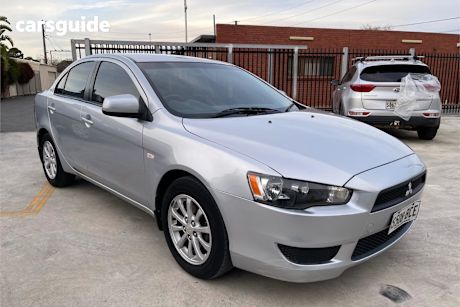 Silver 2012 Mitsubishi Lancer Sedan Es