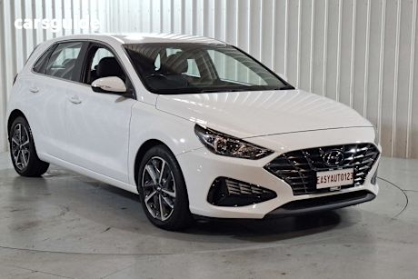 White 2022 Hyundai I30 Hatchback Active