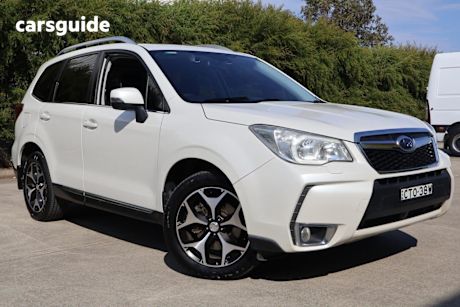 White 2014 Subaru Forester Wagon 2.0Xt Premium
