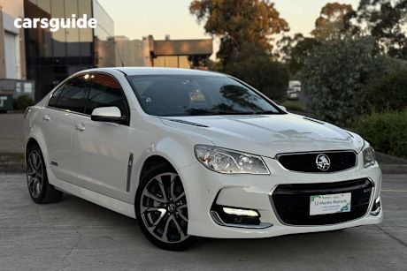 White 2016 Holden Commodore Sedan SS V R
