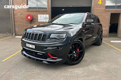 Black 2013 Jeep Grand Cherokee SUV SRT-8 4X4