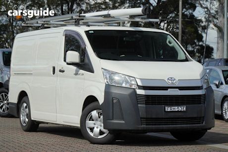 White 2019 Toyota HiAce Commercial R