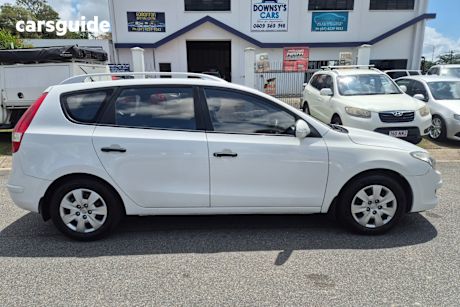 White 2011 Hyundai I30 Wagon Cw Sx 2.0