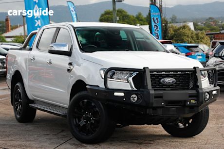White 2021 Ford Ranger Double Cab Pick Up Xlt 3.2 (4X4)