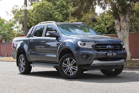 Grey 2020 Ford Ranger Double Cab Pick Up Wildtrak 3.2 (4X4)