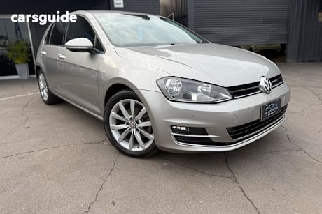 Silver 2017 Volkswagen Golf Hatchback 110 Tsi Highline