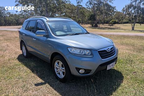 Blue 2010 Hyundai Santa FE SUV ELITE CRDI (4X4) CM MY10