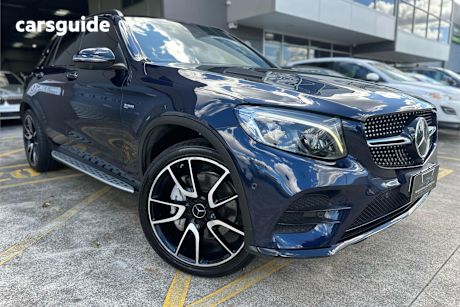 Blue 2016 Mercedes-Benz GLC43 Wagon