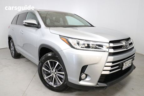 Silver 2019 Toyota Kluger SUV GXL 4WD