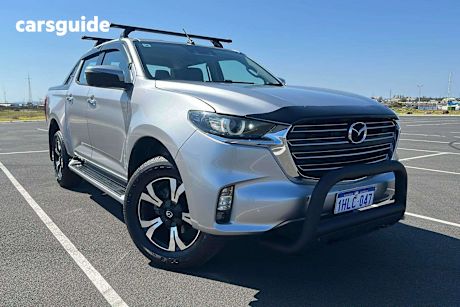 Silver 2021 Mazda BT-50 Ute Tray XTR R
