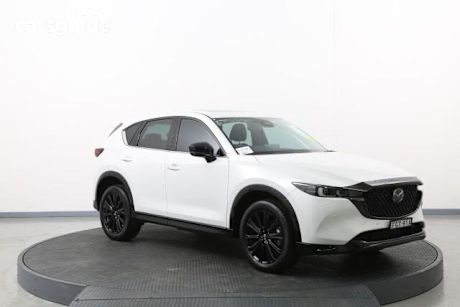 White 2024 Mazda CX-5 Wagon G35 Gt Sp Turbo (Awd)