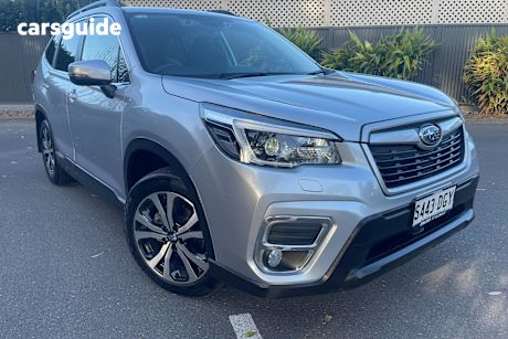 Silver 2021 Subaru Forester Wagon 2.5I Premium (Awd)