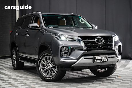 Grey 2023 Toyota Fortuner Wagon Crusade