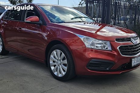 Orange 2016 Holden Cruze Hatchback Equipe