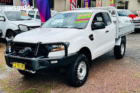 White 2020 Ford Ranger Ute Tray XL 4X4