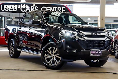 Black 2024 Isuzu D-MAX Ute Tray LS-U 4X4