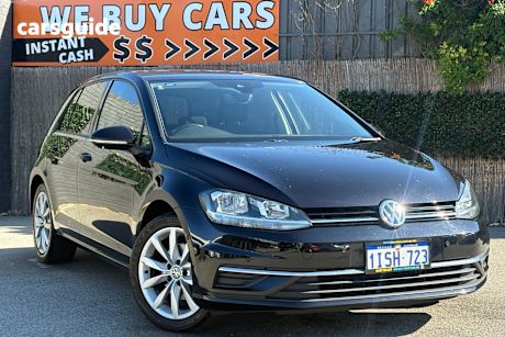 Black 2018 Volkswagen Golf Hatch 110TSI COMFORTLINE