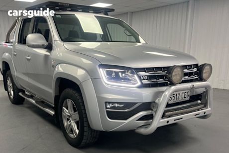 Silver 2019 Volkswagen Amarok Ute Tray TDI550 HIGHLINE 4X4