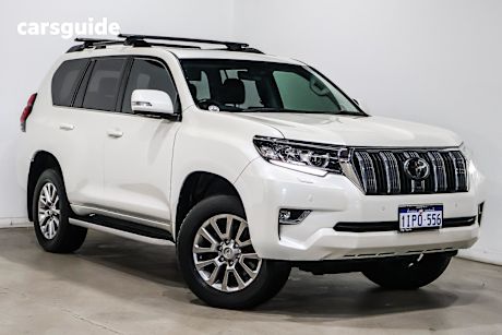 White 2021 Toyota Landcruiser Prado Wagon Kakadu