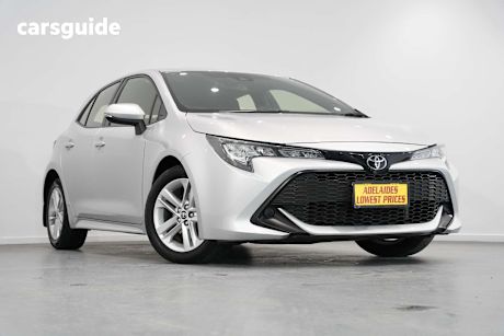 Silver 2021 Toyota Corolla Hatch ASCENT SPORT F